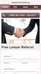 Mobile Screenshot of lawyerconnection.ca